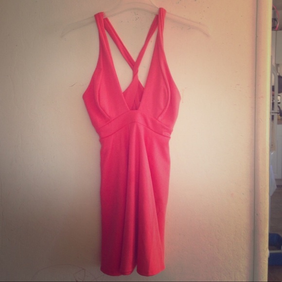 Free People Beach 'Denise' Knit Criss Cross Dress - Picture 3 of 6